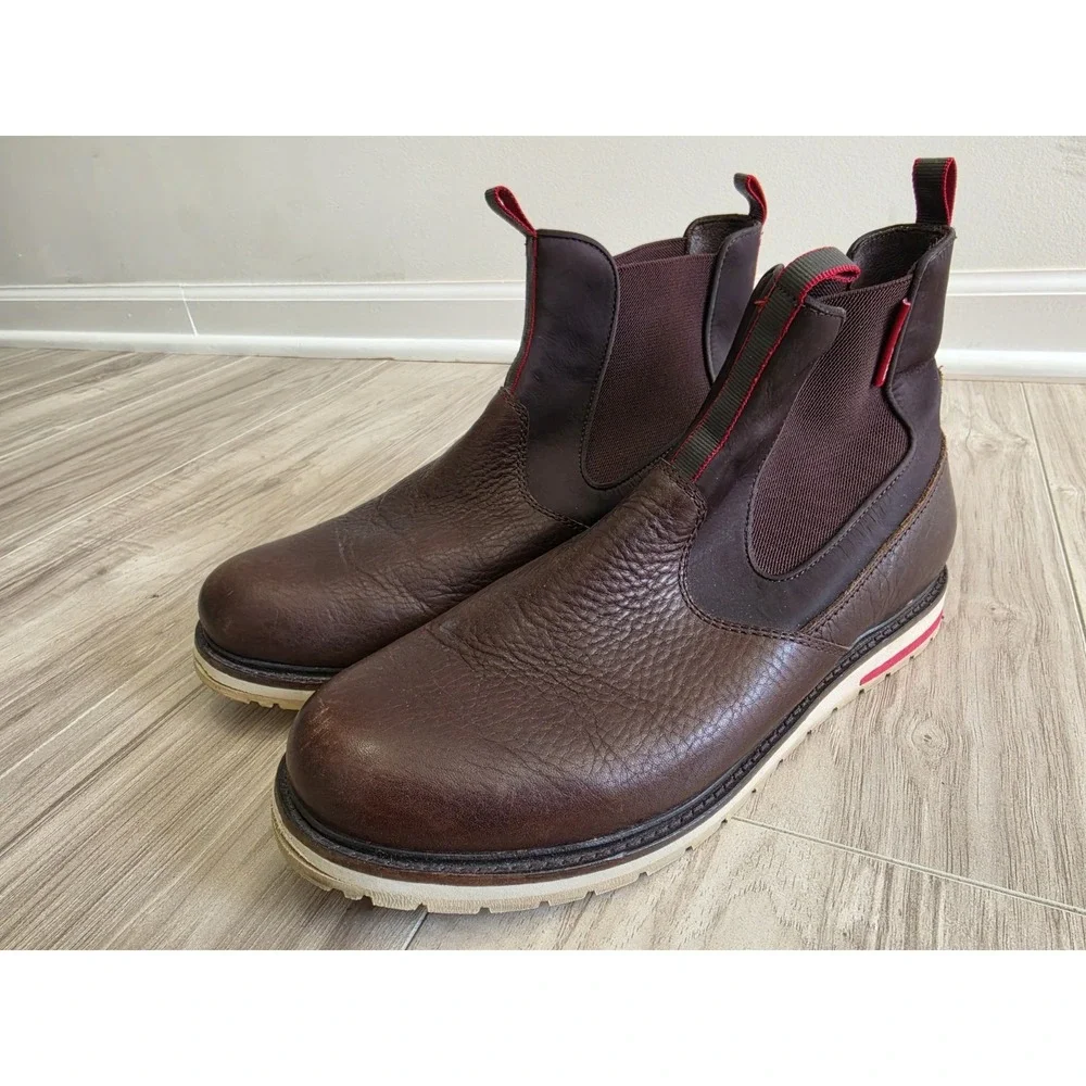 Helly Hansen Men's Slip On Chelsea Leather Boots 9.5